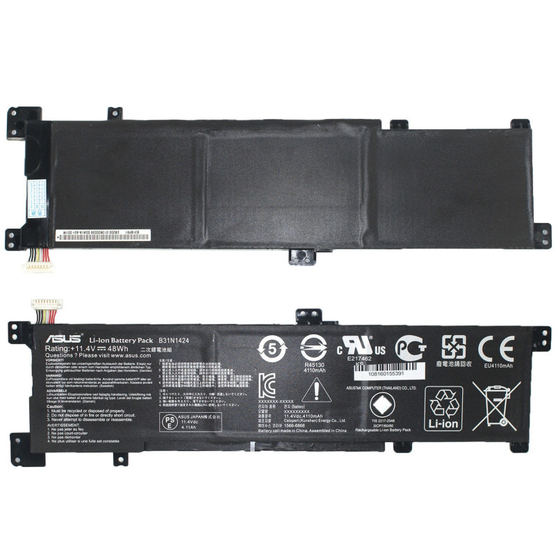 Батарея для ноутбука ASUS B31N1424 K401LB B31N1424 0B200-01390000 ASUS K401L K401LB K401LB5010 K401LB5200 K401LB5500 Series Батарея для ноутбука ASUS B31N1424 K401LB B31N1424 0B200-01390000 ASUS K401L K401LB K401LB5010 K401LB5200 K401LB5500 Series
