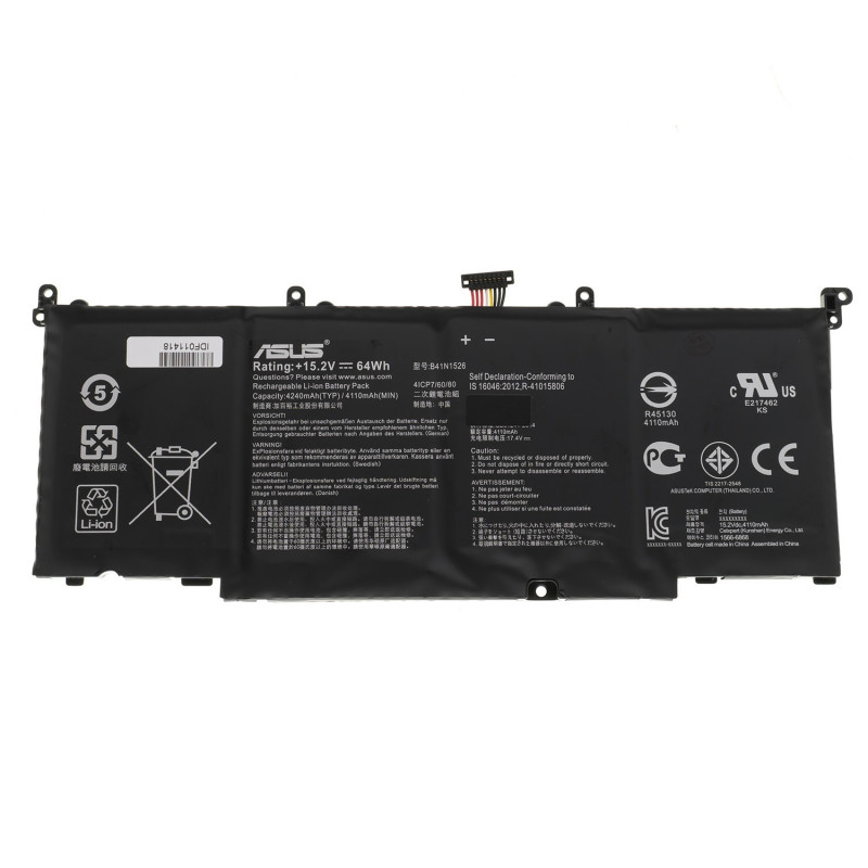 Батарея Asus B41N1526 B41N1526 0B200-01940000 4ICP7/60/80 0B200