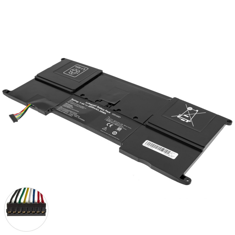 Батарея для ноутбука ASUS C23-UX21 Zenbook UX21A UX21E ASUS ZenBook UX21 UX21A UX21E Ultrabook Series 7.4V 4050mAh Black Батарея для ноутбука ASUS C23-UX21 Zenbook UX21A UX21E ASUS ZenBook UX21 UX21A UX21E Ultrabook Series 7.4V 4050mAh Black