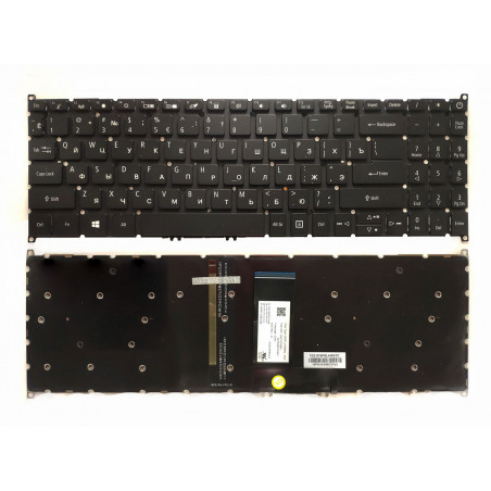 Клавиатура Acer Aspire 3 A315-22 N19H1 A315-22G A315-23 A315-23G A315-23 A315-34 A315-42 A315-42G N19C1 A315-54 N19C1 A315-54K