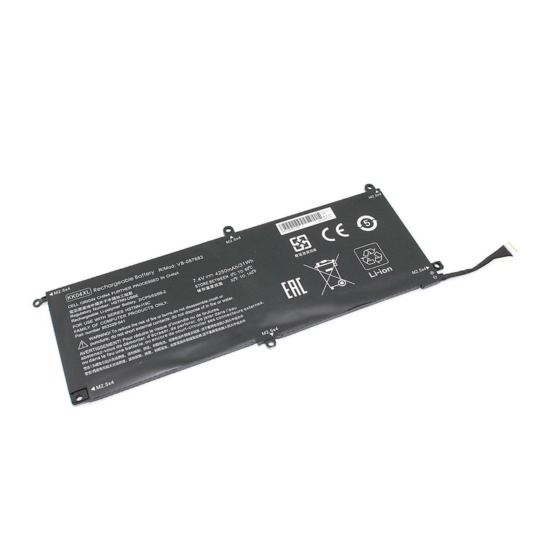 Акумулятор HP KK04XL HSTNN-IB6E 753703-005 753329-171 HSTNN-I19C HSTNN-UB6E 753329-1C1 KKO4XL 775691-001 4250 mAh 7,4 V 31 Wh о Акумулятор HP KK04XL HSTNN-IB6E 753703-005 753329-171 HSTNN-I19C HSTNN-UB6E 753329-1C1 KKO4XL 775691-001 4250 mAh 7,4 V 31 Wh о