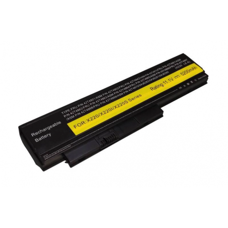 Акумулятор до Lenovo 42T4879 0A36285 42T4881 0A36286 42T4882 42T4877l 42T4881 ThinkPad X220t X220 X220i 5200 mAh 11,1 V 47 Wh