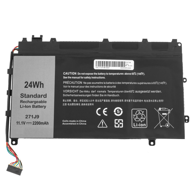 Батарея для ноутбука DELL 271J9 0GWV47 GWV47 0MN791 MN791 3WKT0 Y