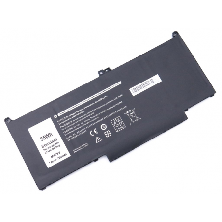 Акумулятор Dell MXV9V 05VC2M MXV9V 05VC2M 98J9N 0829MX 829MX K4Y2J P96G P96G001 P97G P97G001 P100G WXW80 451-BCJG CR8V9 N2K62 P