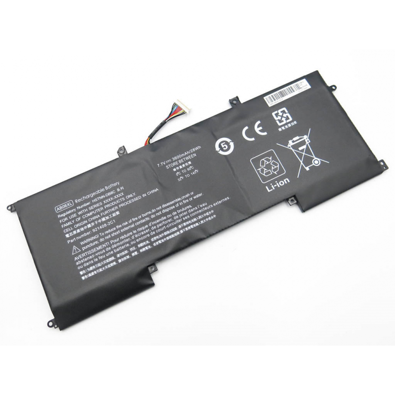 Акумулятор до ноутбука HP AB06XL 921408-2C1 921408-271 921438-855 AB06053XL HSTNN-DB8C TPN-I128 TPNI128 3600 mAh 7,7 V 28 Wh oe Акумулятор до ноутбука HP AB06XL 921408-2C1 921408-271 921438-855 AB06053XL HSTNN-DB8C TPN-I128 TPNI128 3600 mAh 7,7 V 28 Wh oe