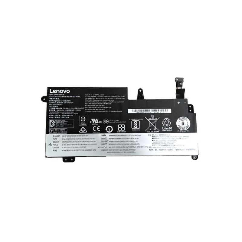 Акумулятор Lenovo 01AV435 01AV400 01AV401 01AV402 01AV436 01AV437 SB10K97592 SB10K97593 SB10K97594 SB10J78997 SB10J78998 3ICP5