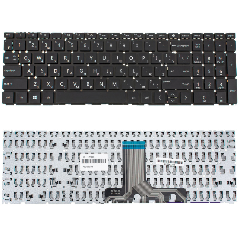 Клавиатура HP Pavilion 15-EG 15-EG 15-EH 15S-ER 15-EF M46255-001 6037B0214832 M46255-DB1 M46255-251 6037B021 HPM19N83CU6930