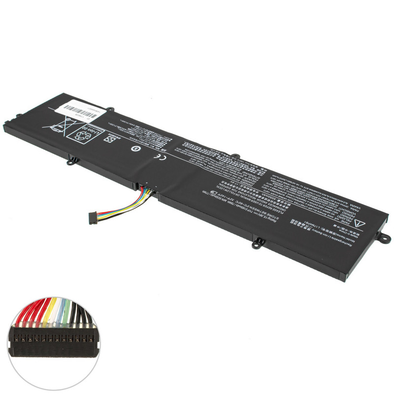 Акумулятор до Lenovo L17C4PB1 L17M4PB1 5B10P35082 5B10P35083 5B10P35084 IdeaPad 720S-15IKB 15.3V 5185mAh 79Wh Black 5B10P35082 Акумулятор до Lenovo L17C4PB1 L17M4PB1 5B10P35082 5B10P35083 5B10P35084 IdeaPad 720S-15IKB 15.3V 5185mAh 79Wh Black 5B10P35082