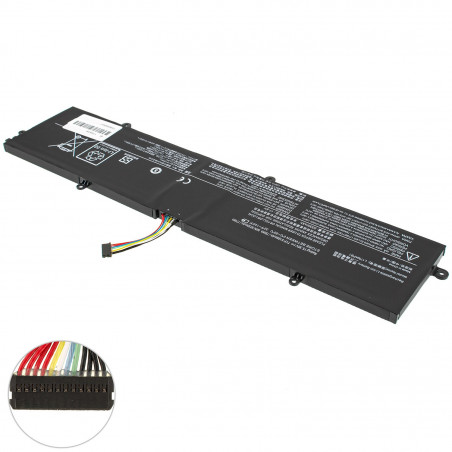 Акумулятор до Lenovo L17C4PB1 L17M4PB1 5B10P35082 5B10P35083 5B10P35084 IdeaPad 720S-15IKB 15.3V 5185mAh 79Wh Black 5B10P35082
