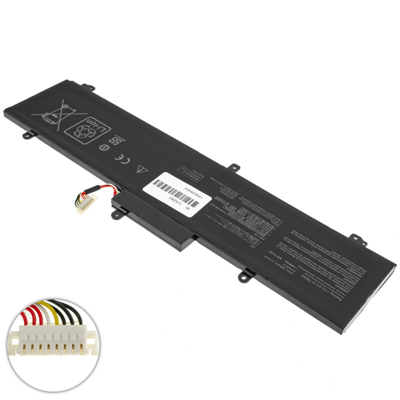 Батарея для ASUS C41N1837 GU502DU GU GV GU532GU GV GX502GV GW GX532GV GW GA502DU 15.4V 4940mAh 76Wh Black 0B200-03380100 orig Батарея для ASUS C41N1837 GU502DU GU GV GU532GU GV GX502GV GW GX532GV GW GA502DU 15.4V 4940mAh 76Wh Black 0B200-03380100 orig