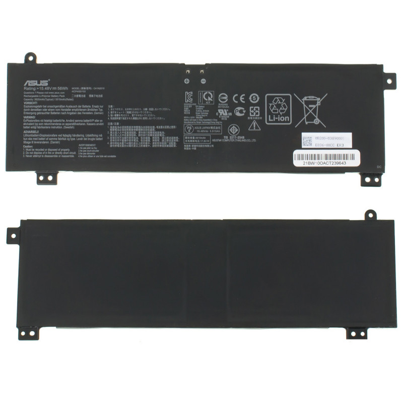 Батарея G513QC-HN093T HN162T R535B6T R735B6T G513QE-0031C5900HX DB91-CA DS99-CA ES76 HF017T HF074T HF093T HF105T HF128T HF144T Батарея G513QC-HN093T HN162T R535B6T R735B6T G513QE-0031C5900HX DB91-CA DS99-CA ES76 HF017T HF074T HF093T HF105T HF128T HF144T