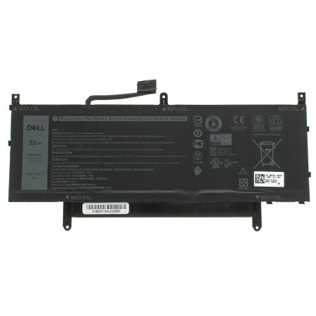 Акумулятор DELL N7HT0 2ICP4/60/80-2 08NFC7 HYMNG N7HTO NTHT0 PKW00 VM71K YMX3G 06DF2 2V575 6HN1M 12NTW 16X54 19DX2 41GJW 75XVK