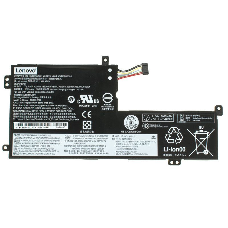 Акумулятор LENOVO L18M3PF2 5B10T03402 5B10T03404 5B10T26393 5B10W67321 5B10W67367 SB10W67268 SB10W67372 L18C3PF2 L18L3PF1 L18D3 Акумулятор LENOVO L18M3PF2 5B10T03402 5B10T03404 5B10T26393 5B10W67321 5B10W67367 SB10W67268 SB10W67372 L18C3PF2 L18L3PF1 L18D3