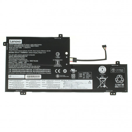 Акумулятор LENOVO L18M3PFA L18D3PF2 5B10T83739 5B10T83740 5B10W67258 SB10W67375 3ICP4/67/141 YOGA C740-15IML 11.52V 5235mAh 60.