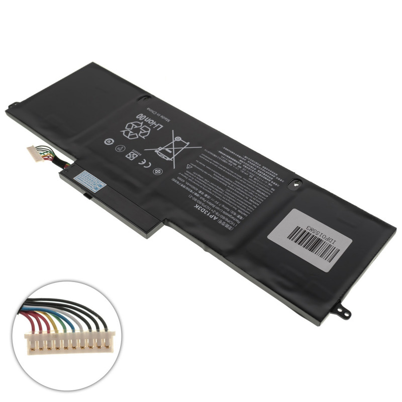 Батарея для ноутбука ACER AP13D3K Aspire S3-392 S3-392G series 7.5V 6060mAh Black оем