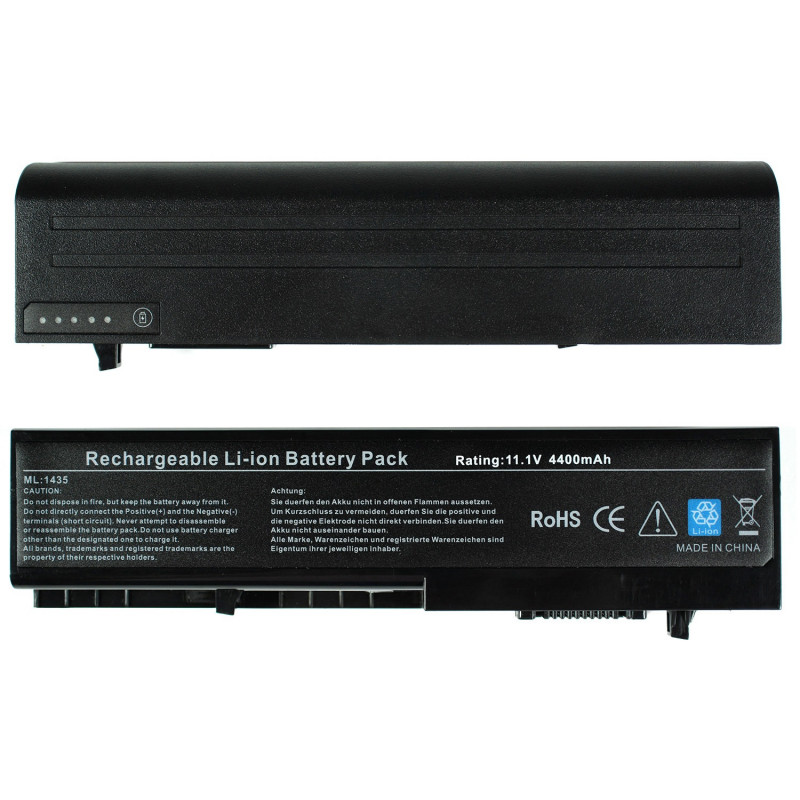 Батарея для ноутбука Dell TR517 WT870 Dell Studio 14 1435 1436 11.1V 4400mAh Black оем