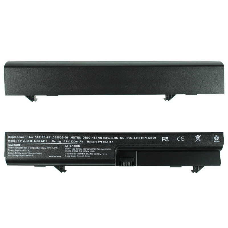 Акумулятор до ноутбука HP 4411S Probook 4410s 4411s 4415s 4416s 11.1V 5200mAh Black оем