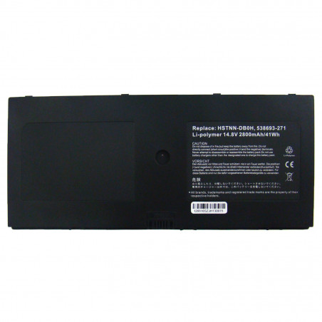 Батарея HP FL04 538693-271 961 580956-001 AT907AA ABA BQ352AA FL04 FL04041 HSTNN-C72C DB0H SB0H ProBook 5310m 5320m 14.8V 2800