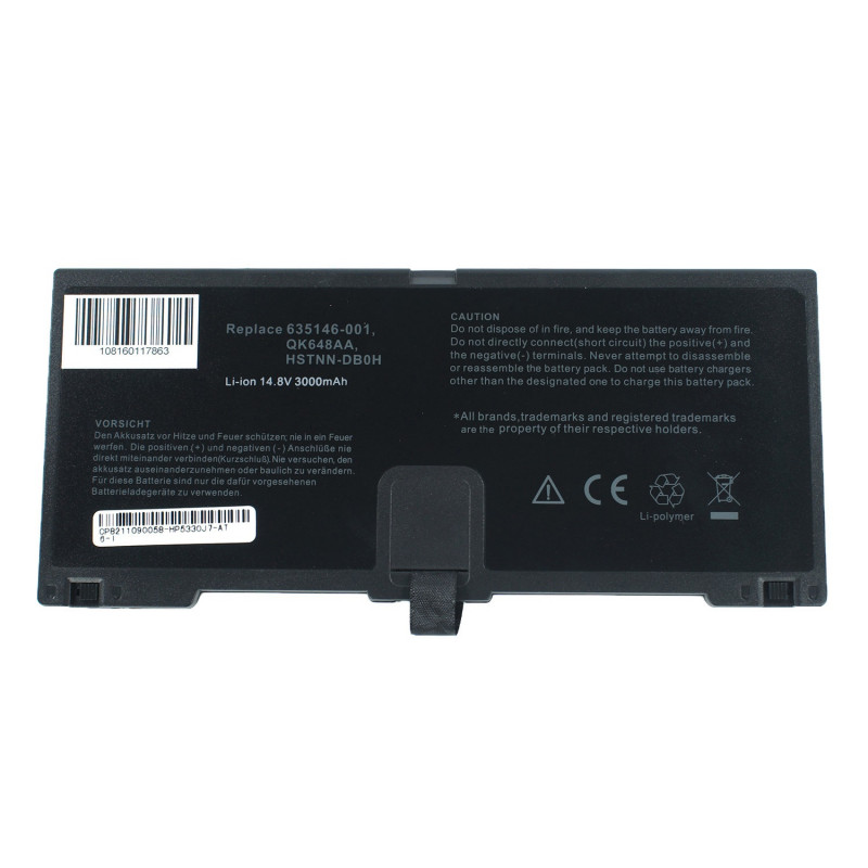 Батарея для ноутбука HP FN04 635146-001 HSTNN-DB0H QK648AA ProBook 5330m series 14.8V 2800mAh 41Wh Black оем Батарея для ноутбука HP FN04 635146-001 HSTNN-DB0H QK648AA ProBook 5330m series 14.8V 2800mAh 41Wh Black оем