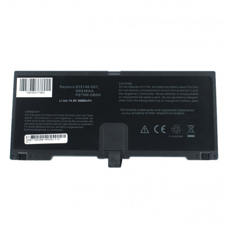 Батарея для ноутбука HP FN04 635146-001 HSTNN-DB0H QK648AA ProBook 5330m series 14.8V 2800mAh 41Wh Black оем