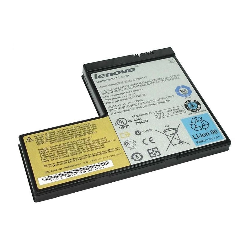 Акумулятор до ноутбука Lenovo L08S6T13 I42T4575 42T4576 deaPad Y650 4185 Y650A Series 11.1V 3600mAh Black оем