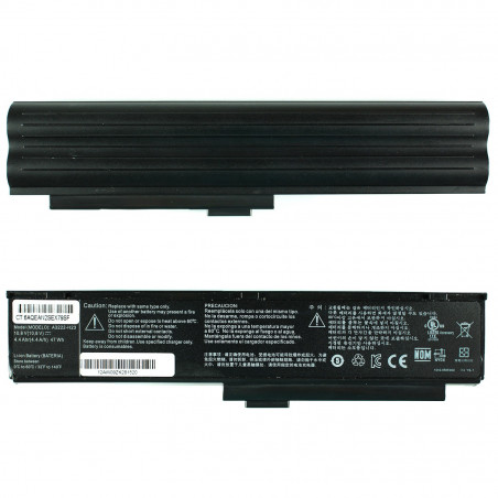 Батарея для ноутбука LG LB52114B LB62114B LB62114E XBA06LG-W20 XBA06LG-W25 (LW20, LW25, R200, Z1 series) 11.1V 4400mAh Black о
