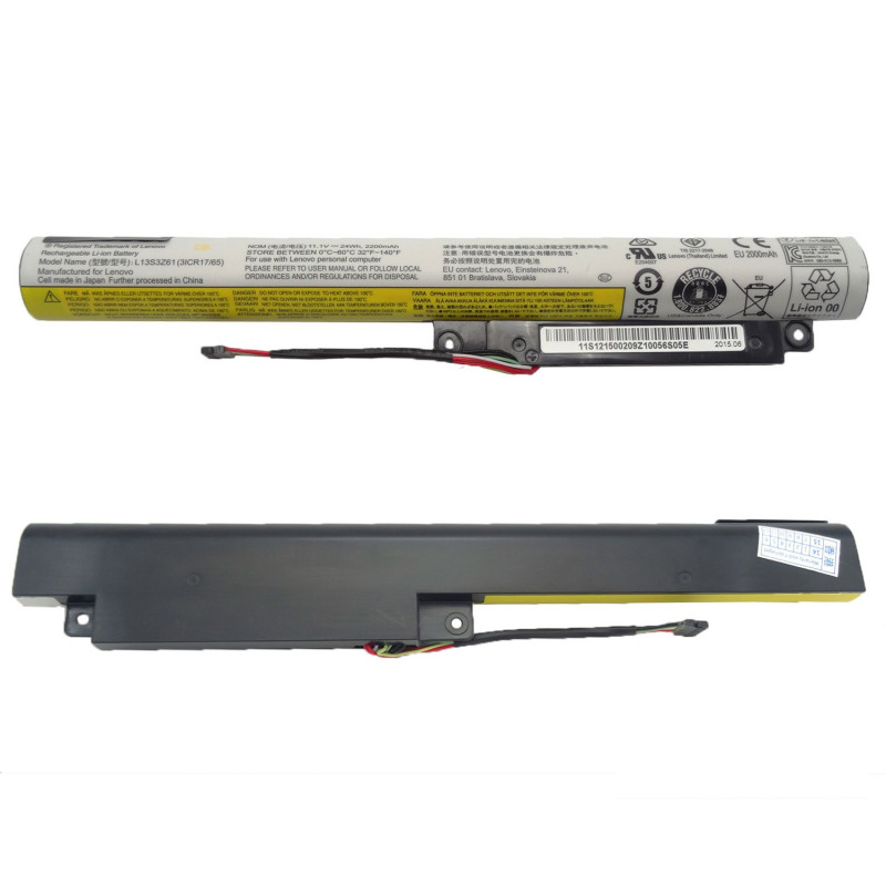 Батарея для ноутбука Lenovo L13S3Z61 L13M3Z61 L13L3Z61 IdeaPad Flex 10 series 11.1V 2200mAh 24Wh White oem