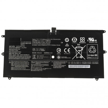 Акумулятор LENOVO L15M4P20 L15L4P20 900S-12ISK 900S-12ISK 80ML001WGE 900S-12ISK 80ML001XGE 900S-12ISK 80ML001YGE 900S-12ISK-6Y