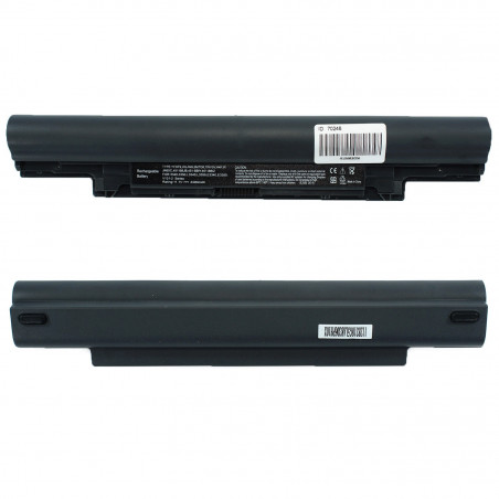 Акумулятор до ноутбука DELL YFOF9 5MTD8 7WV3V H4PJP H7WX1 HGJW8 Latitude 3340 3350 Series 11.1V 4400mAh Gray