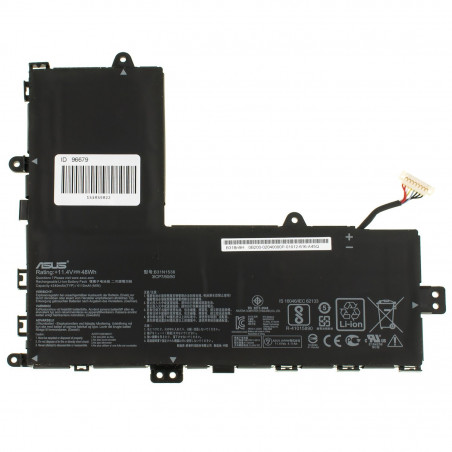 Батарея для ноутбука ASUS B31N1536 VivoBook Flip TP201SA Flip TP201 TP201SA TP201SA-3K 11.4V 4110mAh 48Wh Black 0B200-02040000
