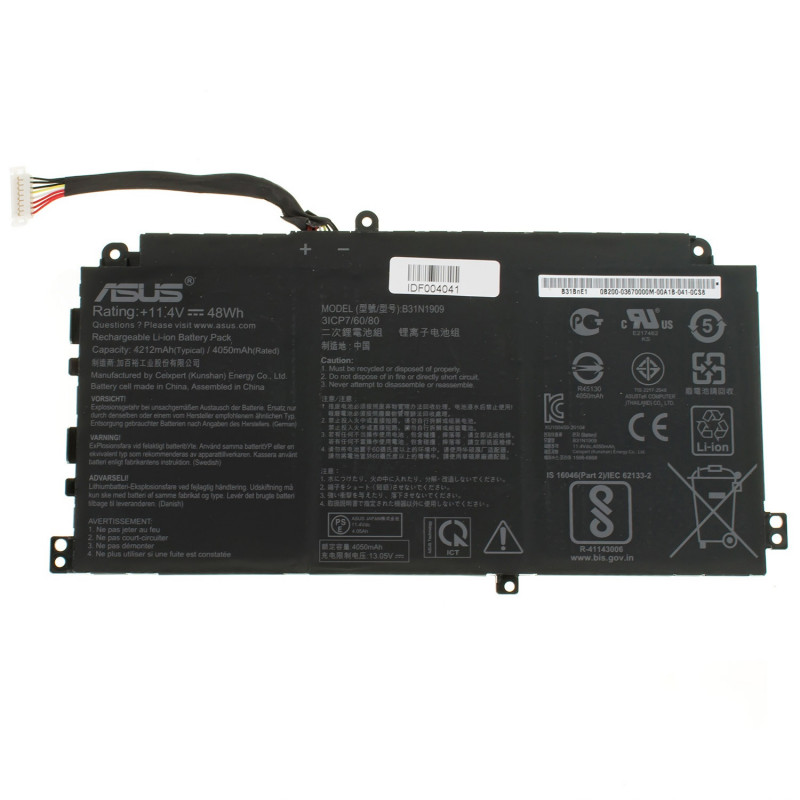 Батарея для ноутбука ASUS B31N1909 P2451FA P2451FB 0B200-03670000 P2451FA-EB0091R EB0096R EB0352R EB0354R EK0008 EK0009 EK0029 Батарея для ноутбука ASUS B31N1909 P2451FA P2451FB 0B200-03670000 P2451FA-EB0091R EB0096R EB0352R EB0354R EK0008 EK0009 EK0029