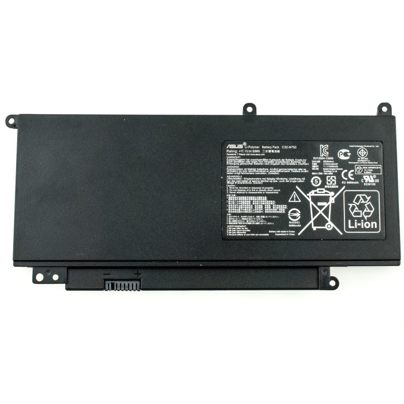 Батарея N750JK-T4143D T4211H T4092H T4234H T4114H T4171