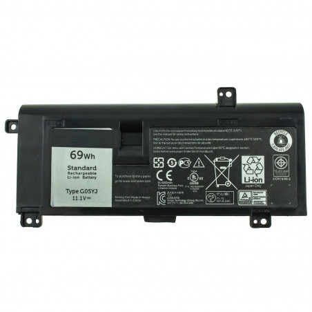 Акумулятор Dell G05YJ 0G05YJ 8X70T Y3PN0 14 M14x R3 R4 ALW14D-1528 1728 1828 2728 4528 4728 4828 5528 5728 5828 11.1V 6000mAh 6