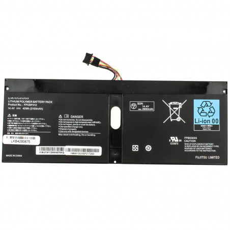 Акумулятор до ноутбука Fujitsu FPCBP412 LifeBook U904 U9040MXPB1DE series 14.4V 3150mAh45Wh Black orig