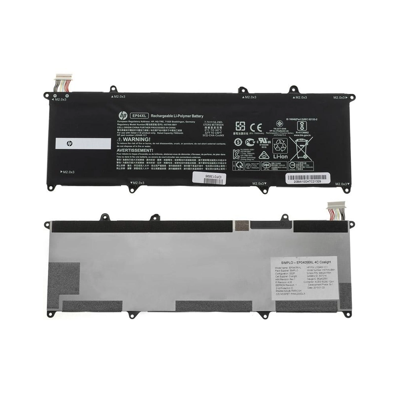 Акумулятор HP EP04XL 2ICP5/68/73-2 996QA155H BQ40Z551 EP04056XL HSTNN-DB9J HSTNN-IB8Y L52448-1C1 L52448-241 L52581-005 PHM2230D