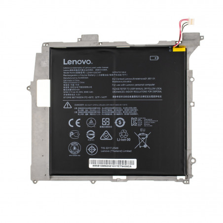 Акумулятор до ноутбука Lenovo 5B10M62621 Miix 310-10ICR 3.7V 9000mAh 33.3Wh Black origм
