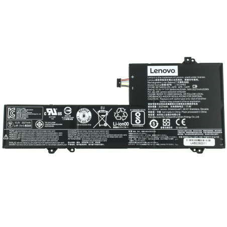 Акумулятор до ноутбука Lenovo L16C4PB2 L16L4PB2 L16M4PB2 IdeaPad 720S-14IKB 15.2V 3646mAh 55Wh Black orig