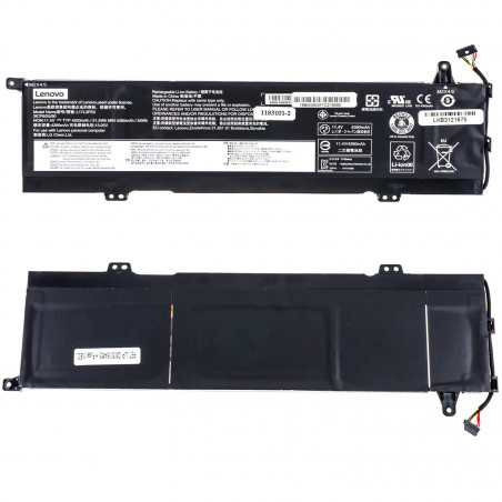 Батарея LENOVO L17L3PE0 L17L3PEO 5B10Q39196 5B10Q39197 Yoga 730-15IKB 730-15IWL 11.4V 4520mAh 51.5Wh Black 5B10Q39197 orig