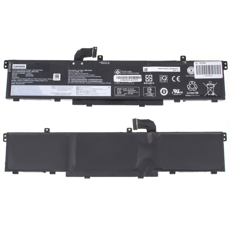 Акумулятор LENOVO L19L6P71 5B10W13958 5B10W13959 L19C6P71 SB10T83201 SB10T83202 P17 Gen 1 11.55V 8095mAh 94Wh Black 5B10W13958 Акумулятор LENOVO L19L6P71 5B10W13958 5B10W13959 L19C6P71 SB10T83201 SB10T83202 P17 Gen 1 11.55V 8095mAh 94Wh Black 5B10W13958