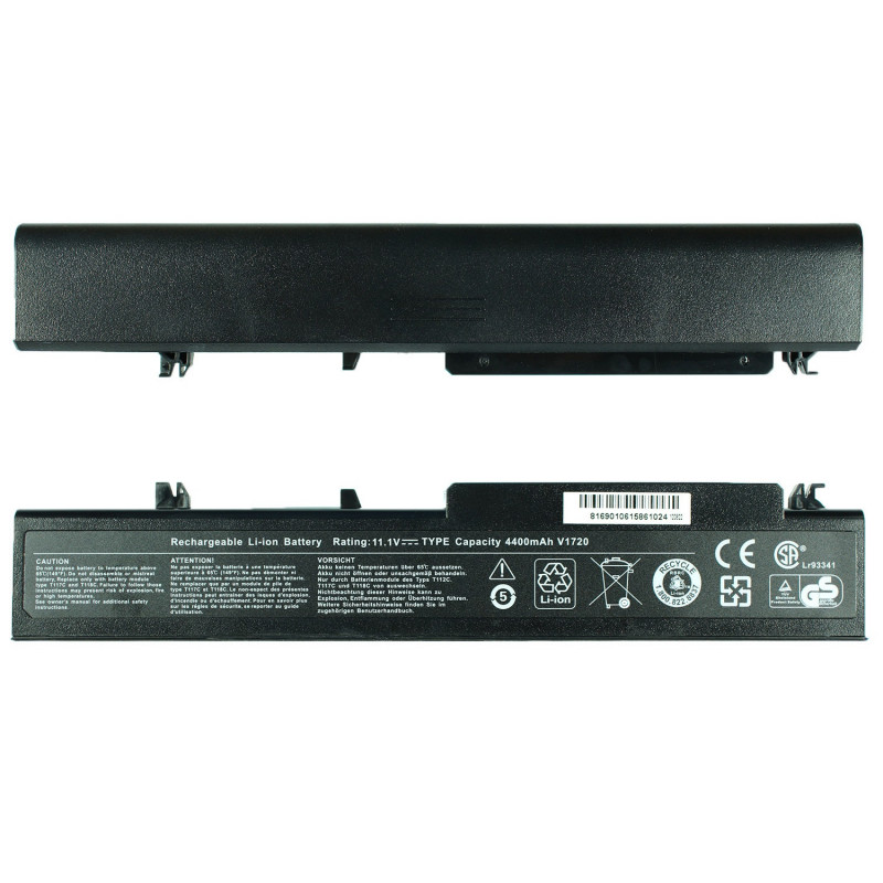 Акумулятор Dell T118C 0G278C 0G279C 0P721C 0P722C 0T117C 0Y026C 0Y027C 312-0740 312-0894 451-10611 G278C G279C P721C P722C T117