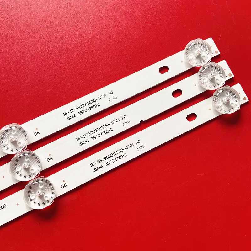 Подсветка 7 led 768 mm 3v шаг RF-BS390001SE30-0701 A0 RF BS390001SE30 Подсветка 7 led 768 mm 3v шаг RF-BS390001SE30-0701 A0 RF BS390001SE30