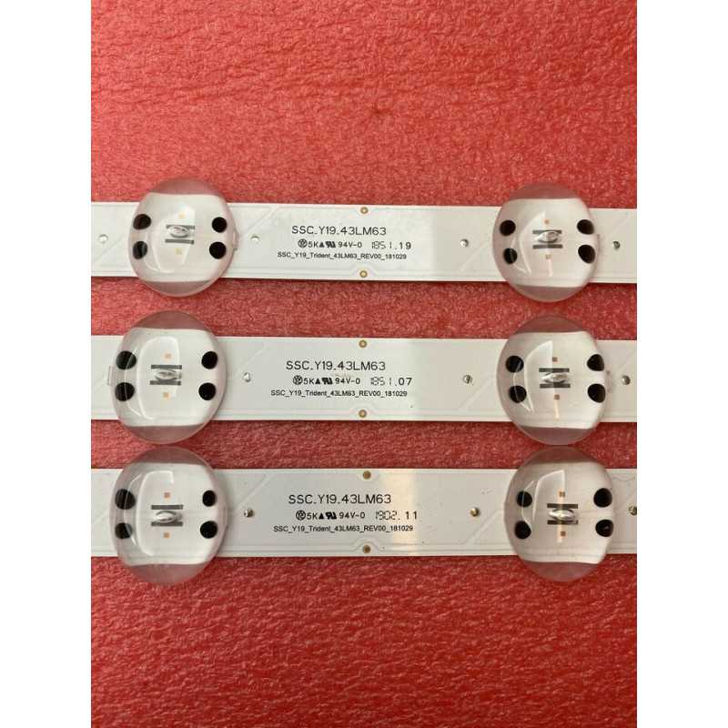 Подсветка LG 425 mm5 led 43LM6300 43LM6300PLA Y19 43LM63 REV00 181029 Подсветка LG 425 mm5 led 43LM6300 43LM6300PLA Y19 43LM63 REV00 181029