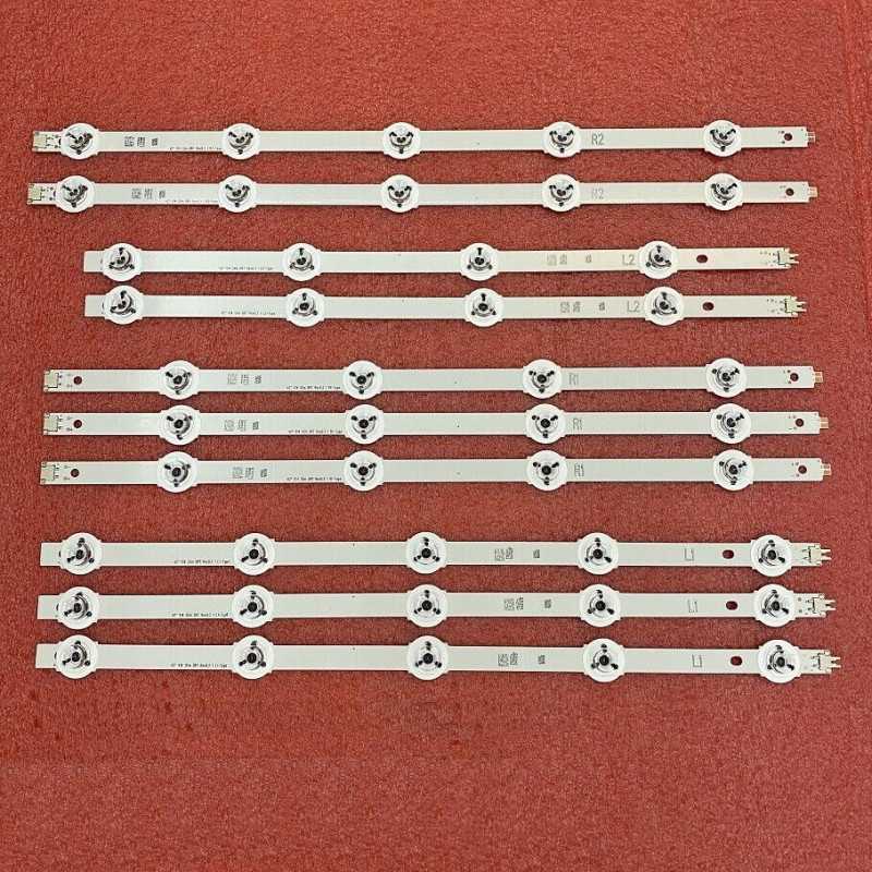 Подсветка LG 388+407+413+433 mm 4+4 led LC420DUF 6TX-42ASW654 TX-42ASW