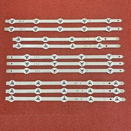 Підсвітка LG 388+407+413+433 mm 4+4 led LC420DUF 6TX-42ASW654 TX-42ASW