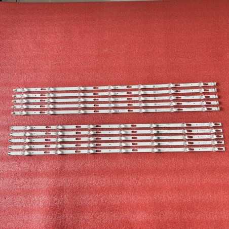 Подсветка Samsung 7+7 led 744+745 mm 3v UN70NU6900FXZA UN70NU6900 LM41