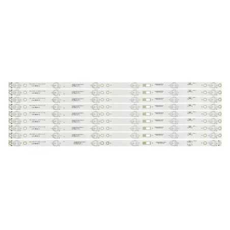 Подсветка Akai 6+6 led 576 mm 55H8000 MS-L1239-L R MS L1239 L R V2 201