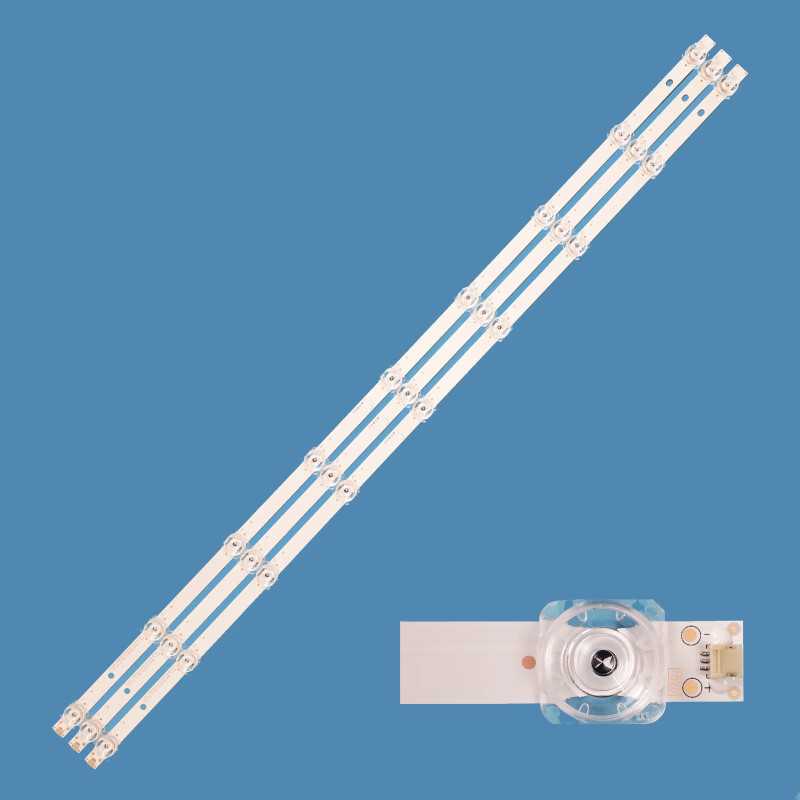 Подсветка 9 led 780 mm 3V Hisense 43H6570F 43R7F 43H6590F CRH-BX43V1U5 Подсветка 9 led 780 mm 3V Hisense 43H6570F 43R7F 43H6590F CRH-BX43V1U5