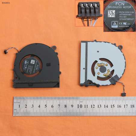 Вентилятор Xiaomi mi air Pro 15.6" CPU Fan 5V 0.5A 6033B0061601 ND55C0