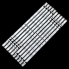 Подсветка Jvc 6+6 led 489+494 mm 3v ZDCX50D12R/L-ZC21F-01 303CX500042
