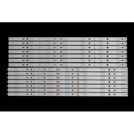 Подсветка PHILIPS 55 SVV550AU0_7LED_R_Rev02_180111 SVV550AU0_7LED_L_Rev02_180111 PC65055B 55BDL3050Q 55BDL30500 AU0 ES-3199